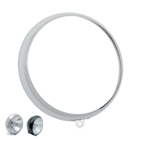Anello Decorativo per Faro Cromato