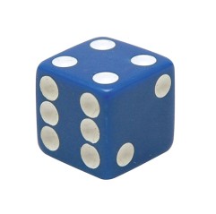 Coprivalvola ruota Universali Dado blu