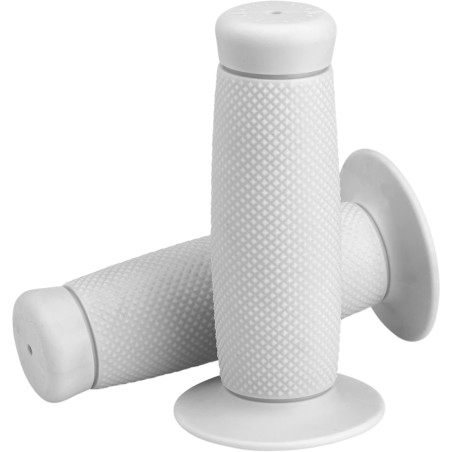 Manopole Manubrio Biltwell Renegade Bianche