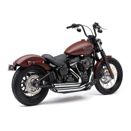 Scarico Completo COBRA Speedster per Harley Softail CROMATO