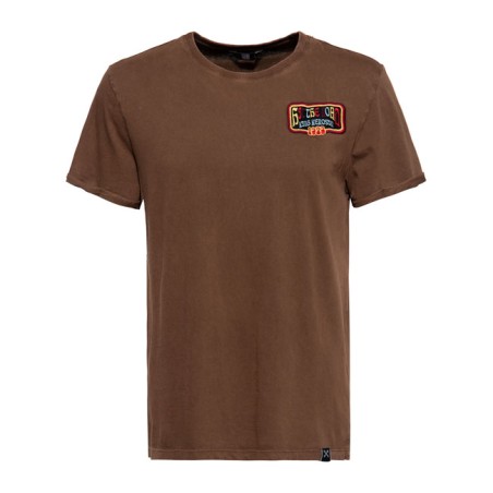 KING KEROSIN T-shirt biker hit the road jack marrone Tg L