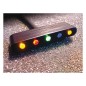 Mini strumento spie indicatore led Motogadget nero