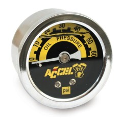 Manometro olio 60 PSI cromato