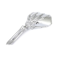 Specchietti Retrovisori a Forma di Mani di Scheletro per Moto Custom